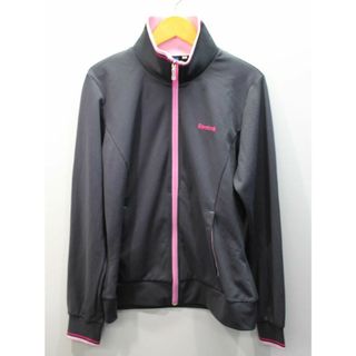 リーボック(Reebok)の【新入荷】▲Reebok/リーボック▲ジャージトップス/ジップアップ/カットソー/スポーツ グレー×ピンク レディース XL【中古】 春夏秋冬 411132(その他)