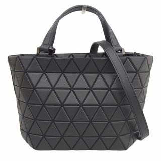 アザー(other)のイッセイミヤケ ISSEY MIYAKE バオバオ クリスタルマット 2WAYバッグ ショルダーバッグ マットブラック BB33AG313 中古 新入荷 OB1641(ショルダーバッグ)