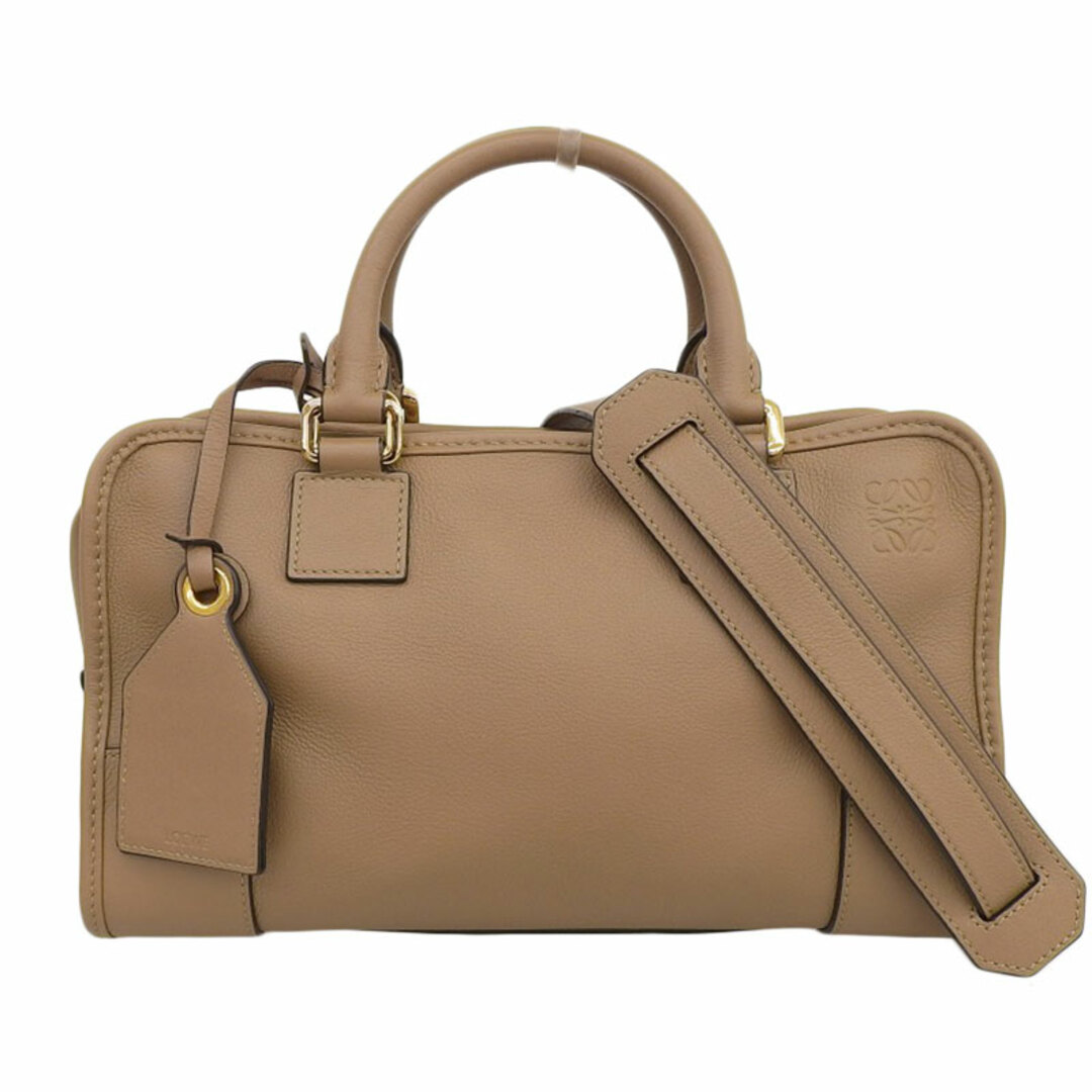 ロエベ LOEWE アマソナ28 2WAYバッグ ハンドバッグ ショルダーバッグ レザー ブラウン  新入荷 OB1649約27ｃｍショルダー長さ