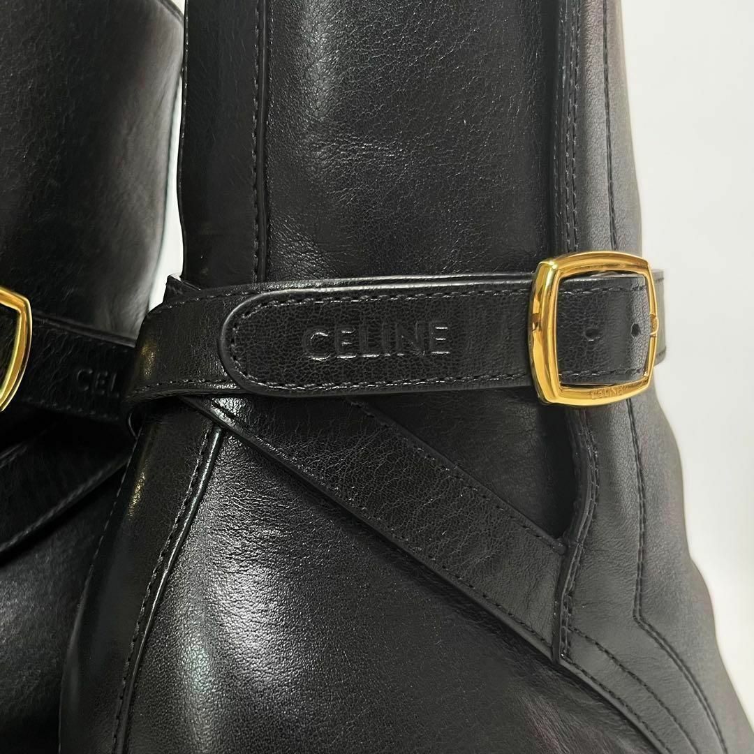 celine(セリーヌ)の【極美品☆付属品完備】セリーヌ　現行　ブーツ　コンデ　ジョッパーブーツ　レザー レディースの靴/シューズ(ブーツ)の商品写真