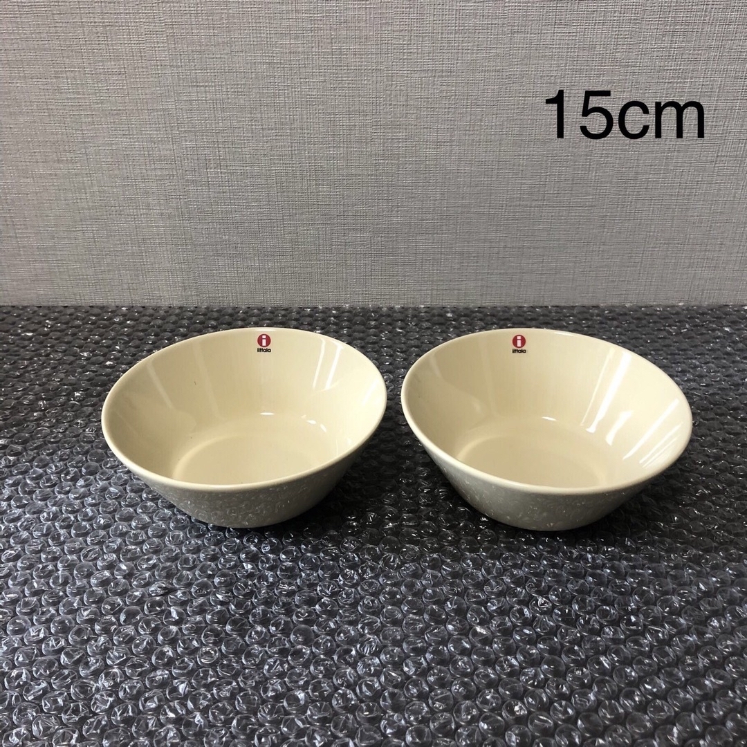 iittala(イッタラ)のイッタラ ティーマ ハニー　リネン　ボウル 15cm 4つセット インテリア/住まい/日用品のキッチン/食器(食器)の商品写真