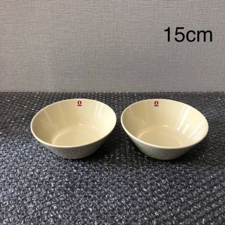 イッタラ(iittala)のイッタラ ティーマ ハニー　リネン　ボウル 15cm 4つセット(食器)