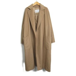 マックスマーラ(Max Mara)のマックスマーラ キャメル ローブコート(ベルト付) 衣料品 アウター(その他)