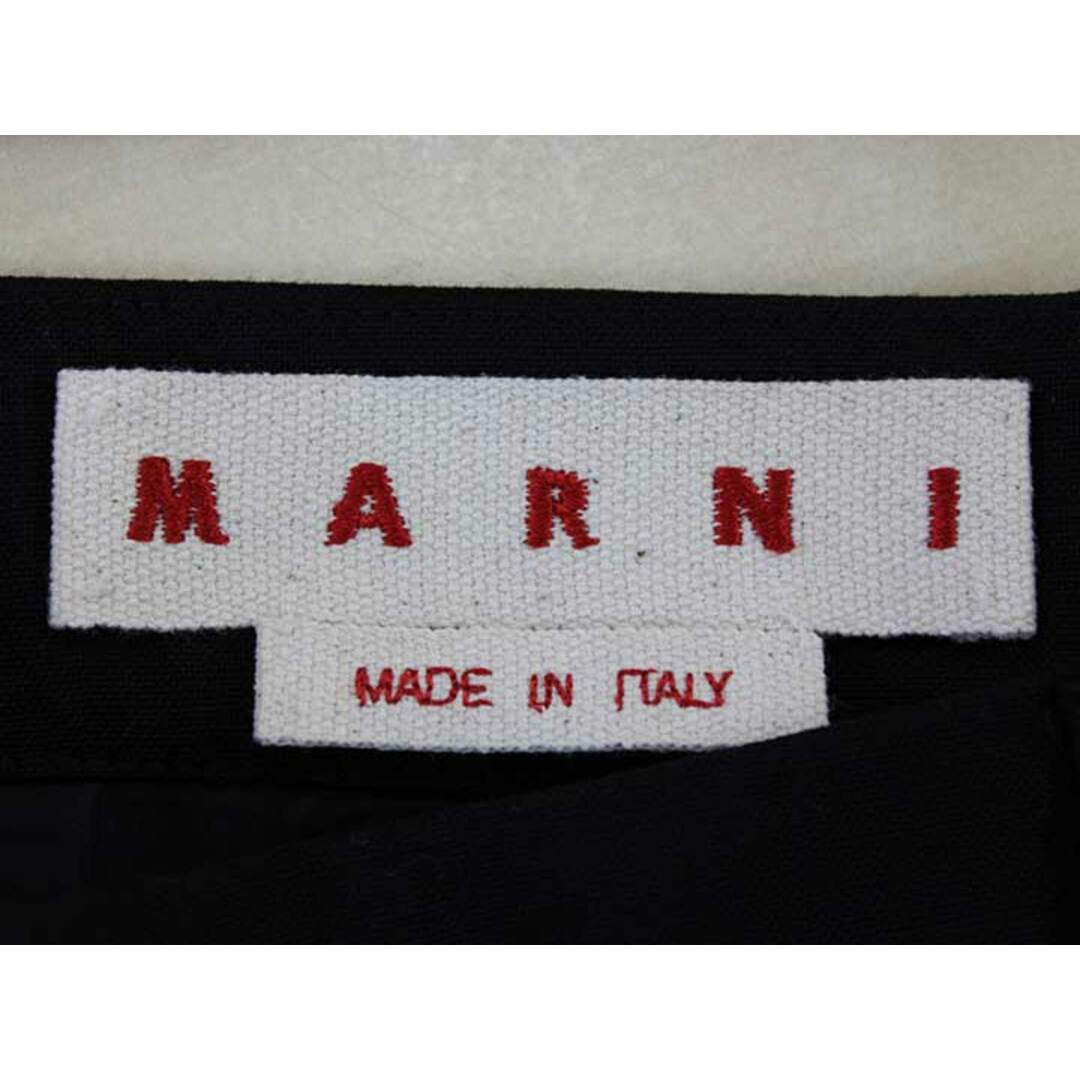 Marni(マルニ)の【値下げ】‡MARNI/マルニ‡ウールスカート/ミディアム丈 ブラック/黒 レディース 40【中古】春夏秋冬 515032 レディースのスカート(その他)の商品写真