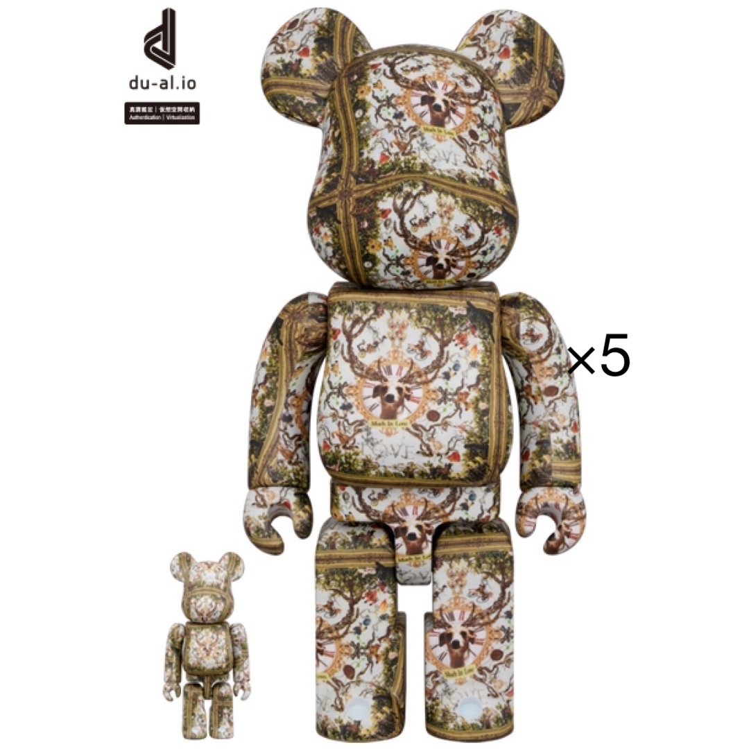 BE@RBRICK MUCH IN LOVE 100％ & 400％フィギュア