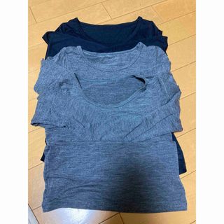 ユニクロ(UNIQLO)のヒートテック3着　100から110(下着)