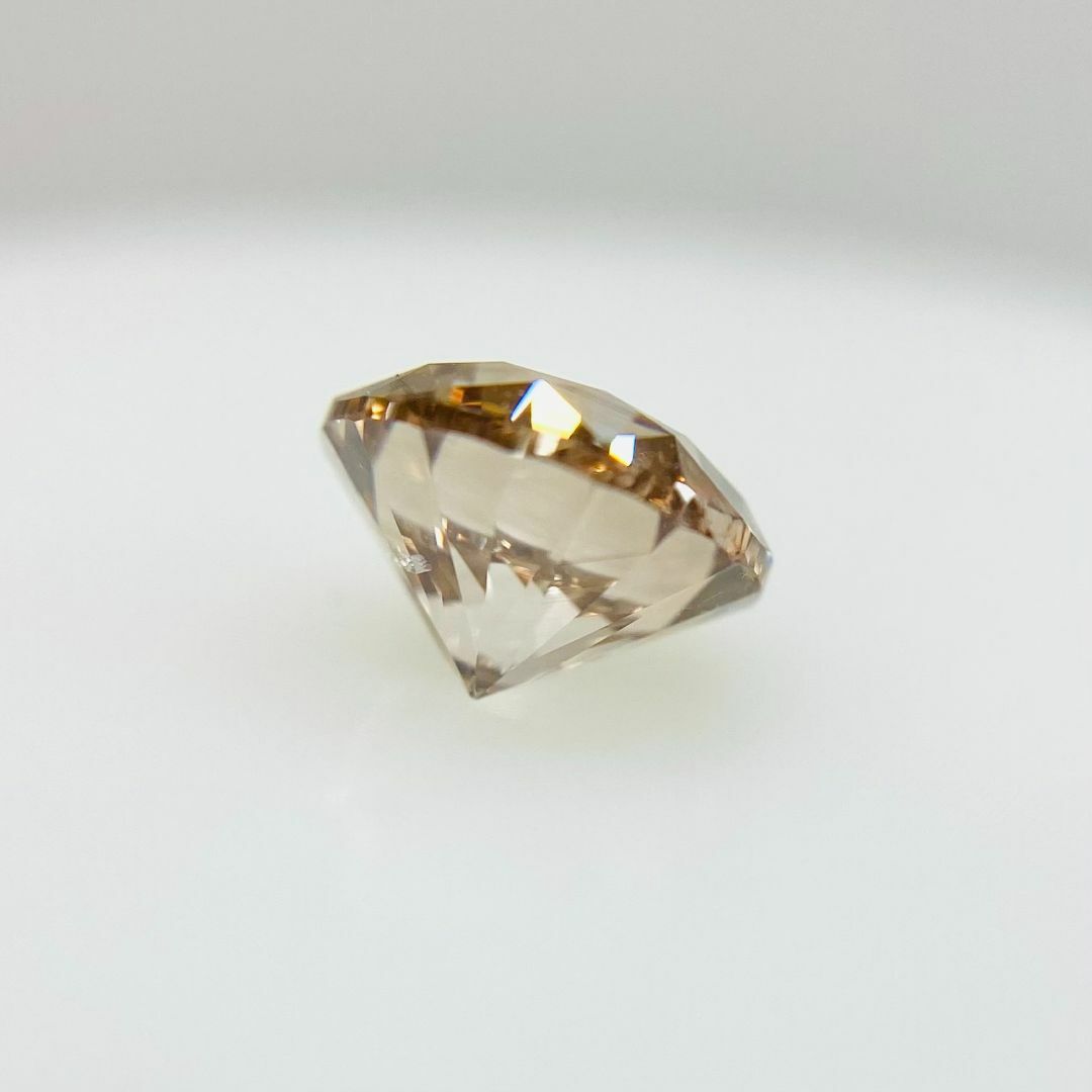 FANCY LIGHT BROWN 1.010ct RD/RT2374/CGL レディースのアクセサリー(その他)の商品写真