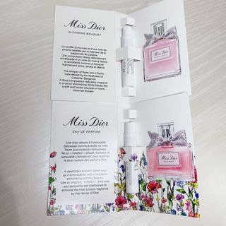 クリスチャンディオール(Christian Dior)の【未使用】新ミスディオールオードゥパルファン、ブルーミングブーケ1ml×2点(香水(女性用))