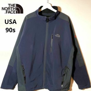 ザノースフェイス(THE NORTH FACE)の【アメリカ古着】90sヴィンテージ ノースフェイスアウトドアジャケット超美品！(マウンテンパーカー)