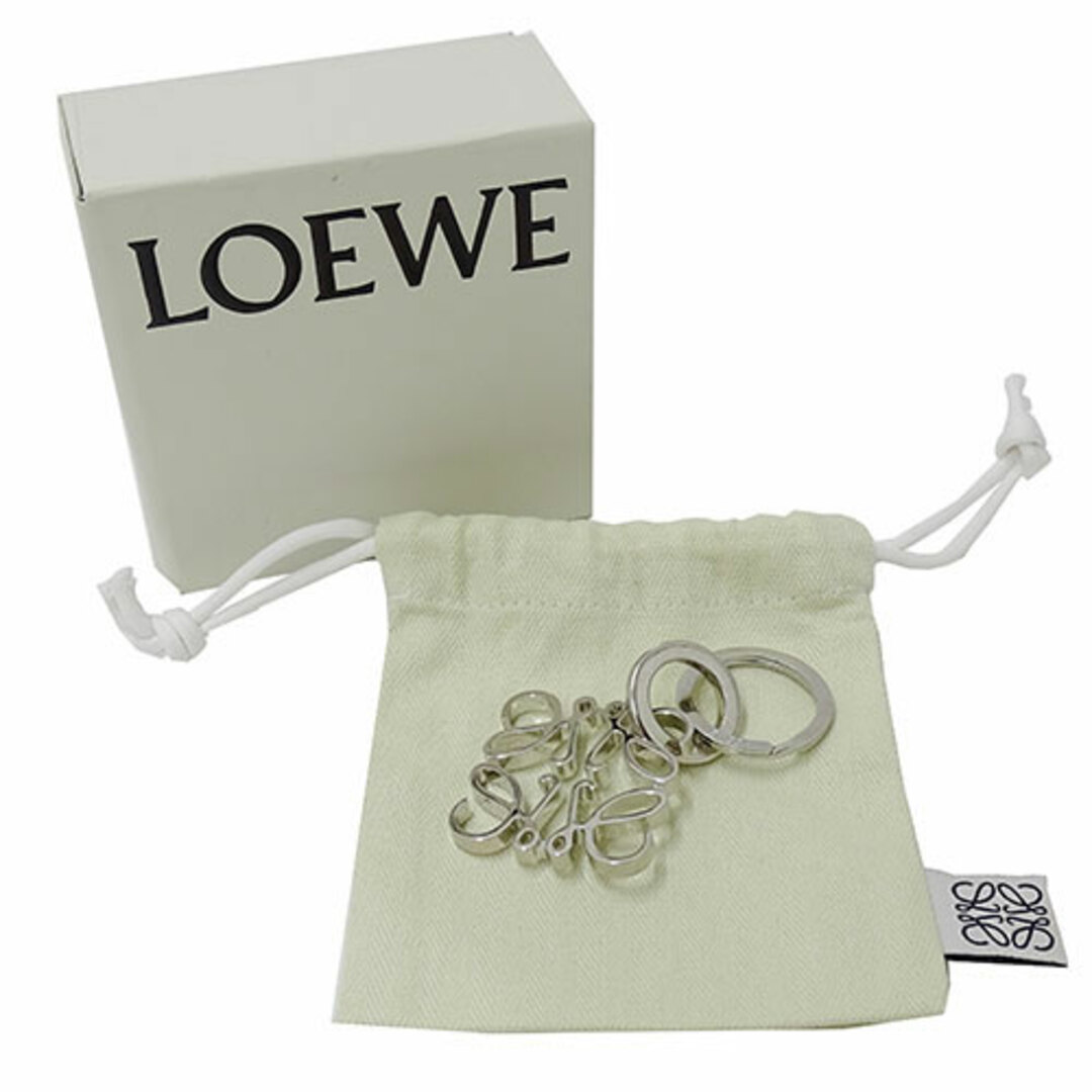 LOEWE(ロエベ)のロエベ LOEWE キーリング ユニセックス ブランド
   アナグラム キーホルダー チャーム パラジウム 【中古】 レディースのファッション小物(キーケース)の商品写真