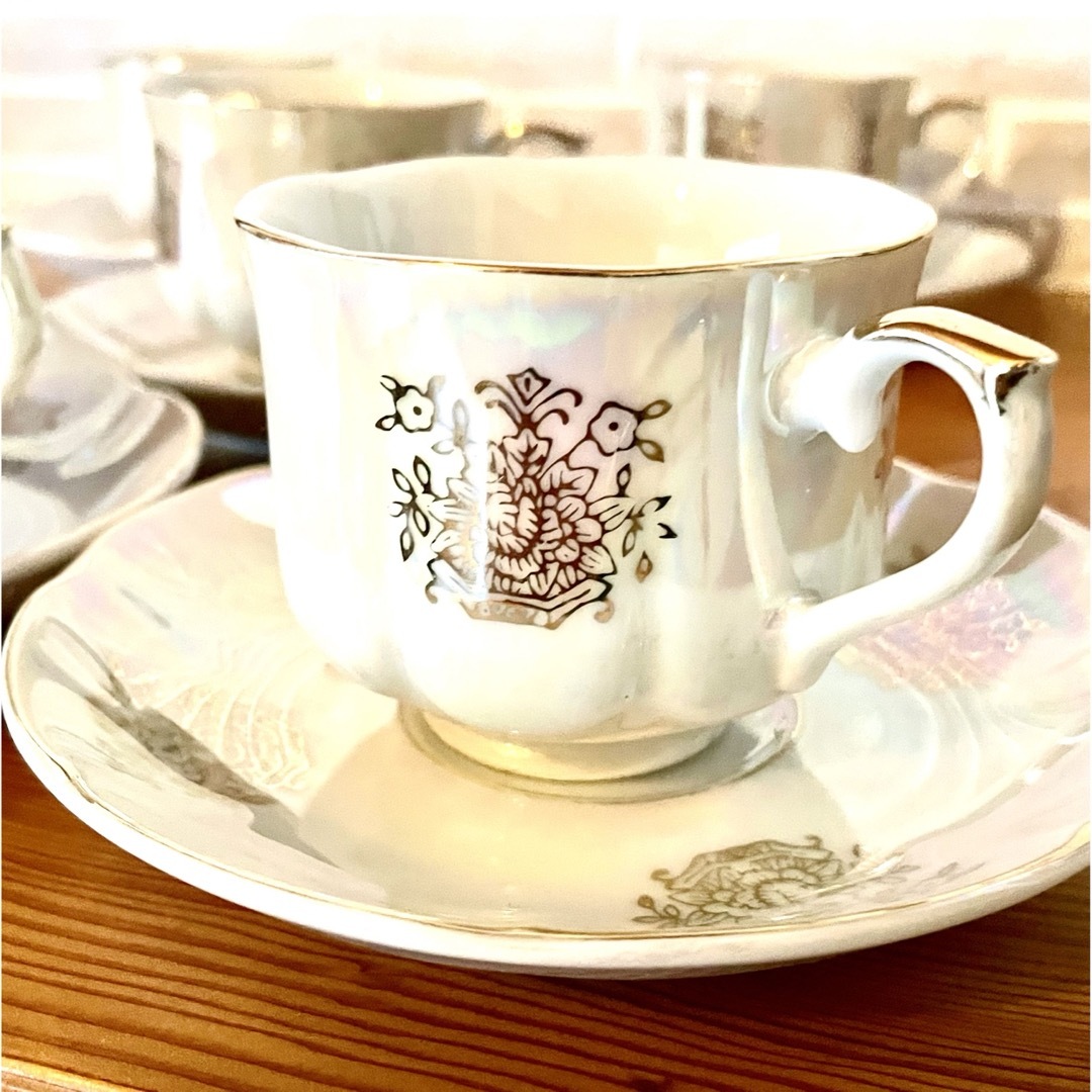 pearl - TK Lovely Pearl カップ&ソーサー 5客 昭和レトロの通販 by ハニービー's shop|パールならラクマ pearl - TK Lovely Pearl カップ&ソーサー 5客 昭和レトロの通販 by ハニービー's shop|パールならラクマ