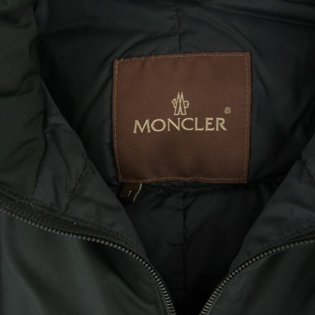 MONCLER(モンクレール)のMONCLER モンクレール ダウンジャケット 220-093-45321-90 ミンク ファー ダウン ジャケット ブラック系 1【中古】 レディースのジャケット/アウター(その他)の商品写真