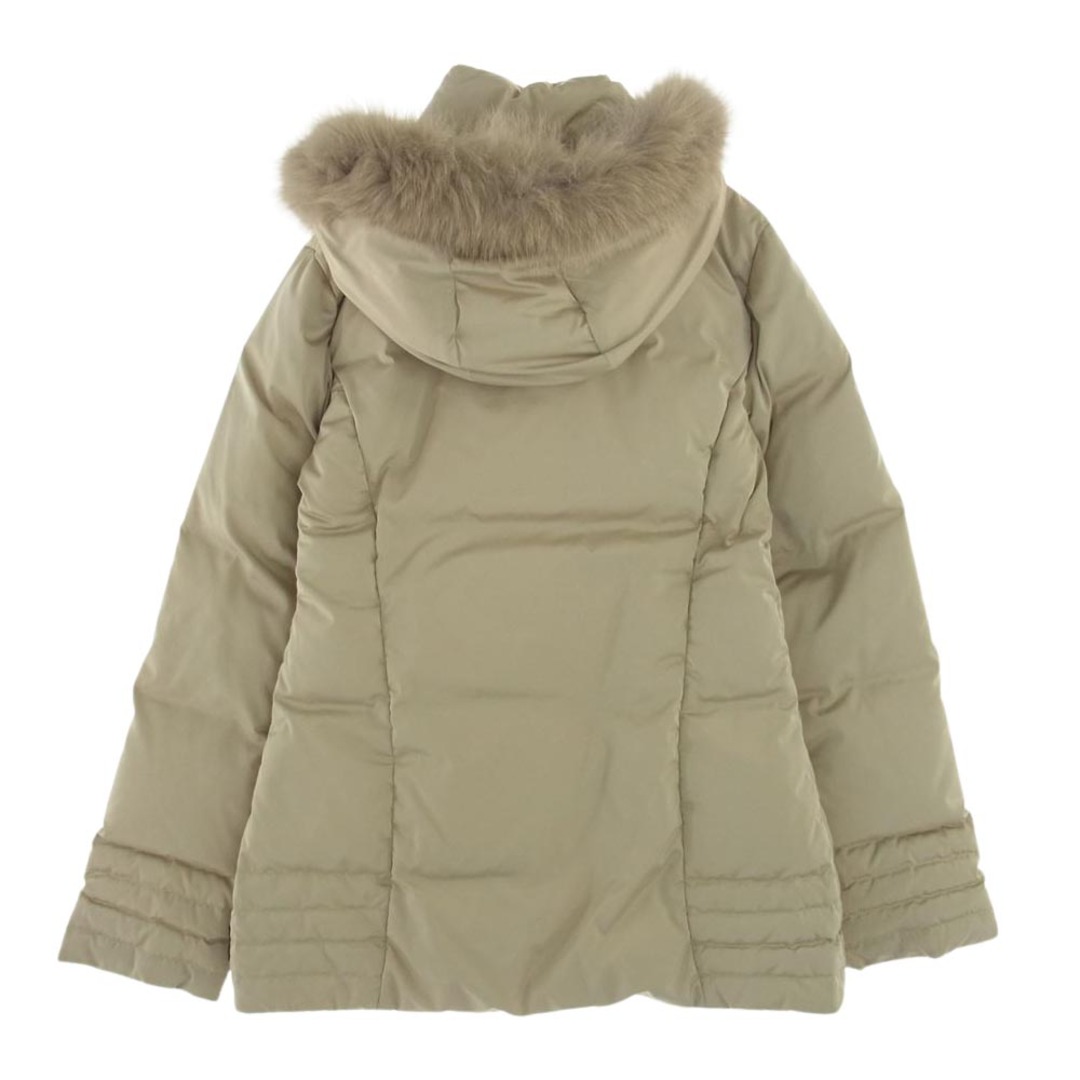 MONCLER(モンクレール)のMONCLER モンクレール コート 茶タグ TANZ タンツ ダウンコート ベージュ系 1【中古】 レディースのジャケット/アウター(その他)の商品写真