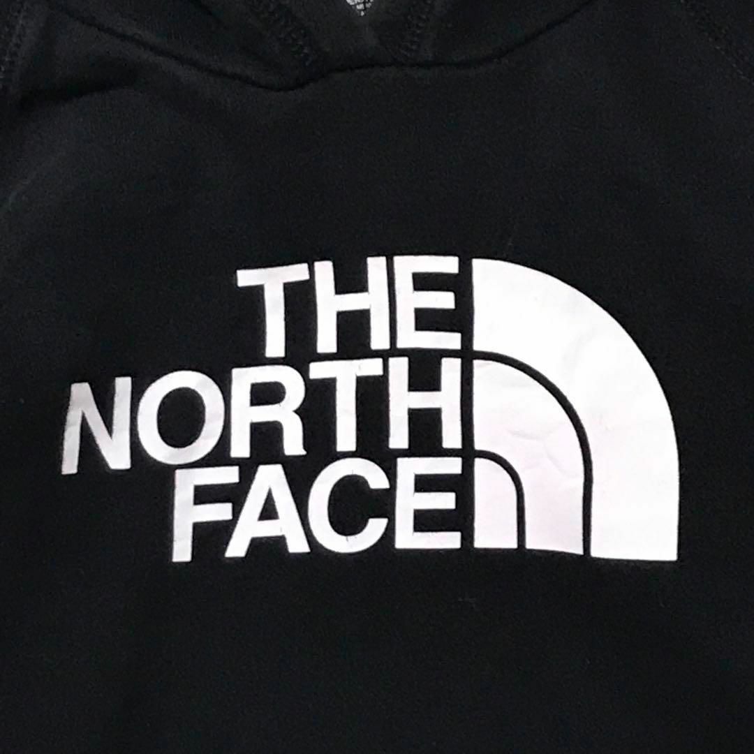 THE NORTH FACE(ザノースフェイス)の【人気デザイン】ノースフェイス　ビックロゴパーカー　ブラック　F769 レディースのトップス(パーカー)の商品写真