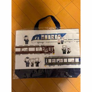 ファミリア(familiar)の新品未開封　ファミリア　レッスンバッグ　近鉄電車　鉄道(レッスンバッグ)