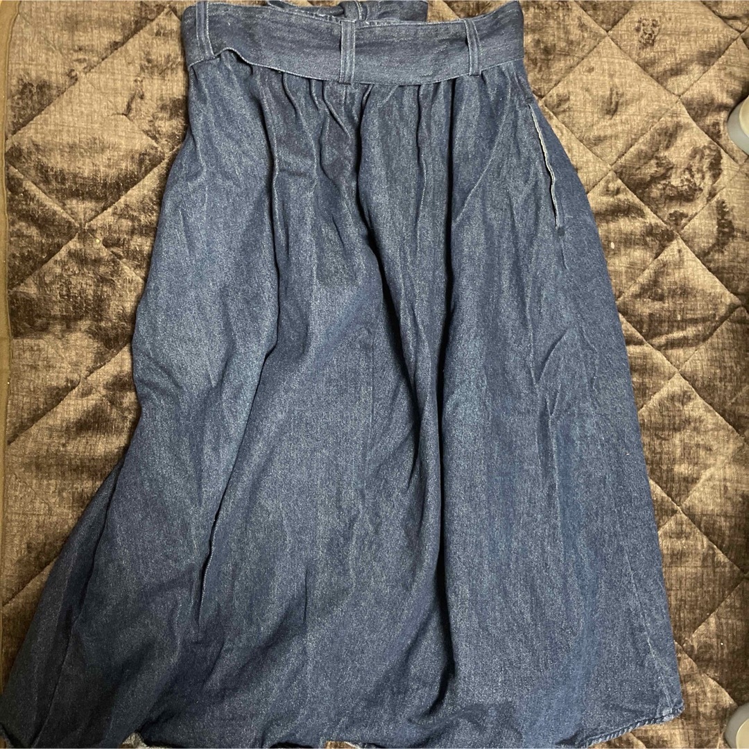 ジーンズスカート レディースのスカート(ロングスカート)の商品写真