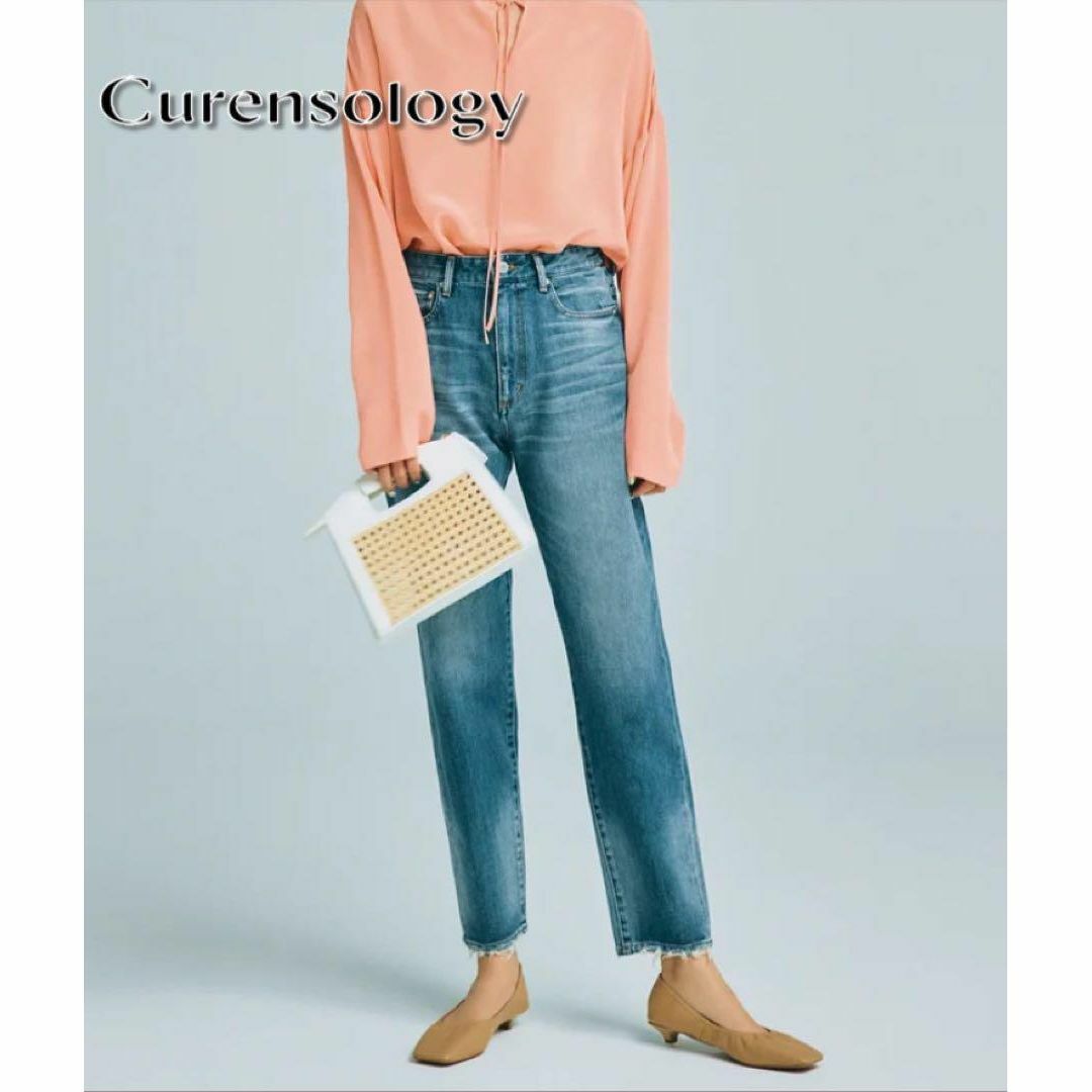 美品★Curensology ストレッチハイウエストデニム 1121のサムネイル