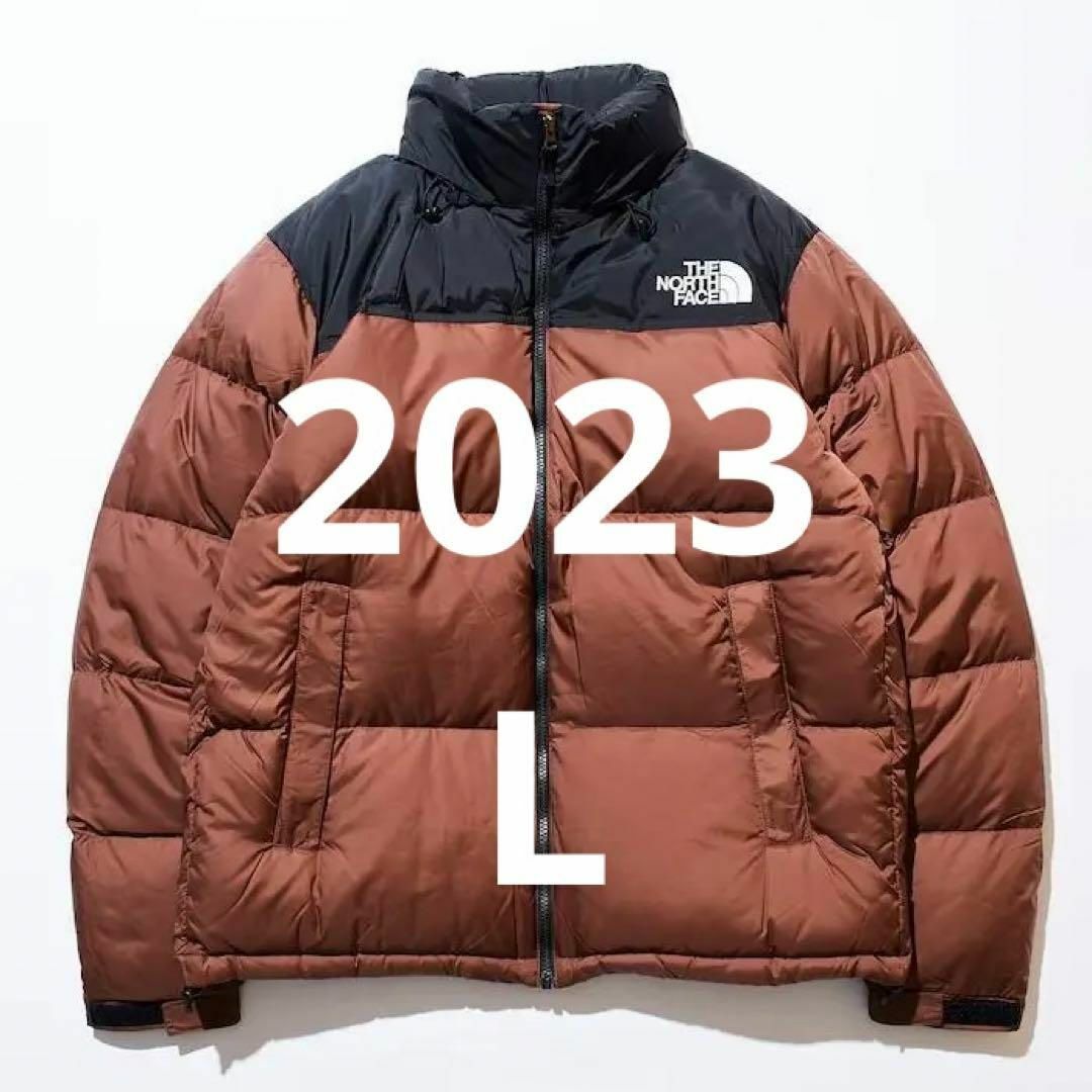 THE NORTH FACE(ザノースフェイス)のヌプシジャケット　L カプチーノ　ブラウン　新品　ザノースフェイス メンズのジャケット/アウター(ダウンジャケット)の商品写真