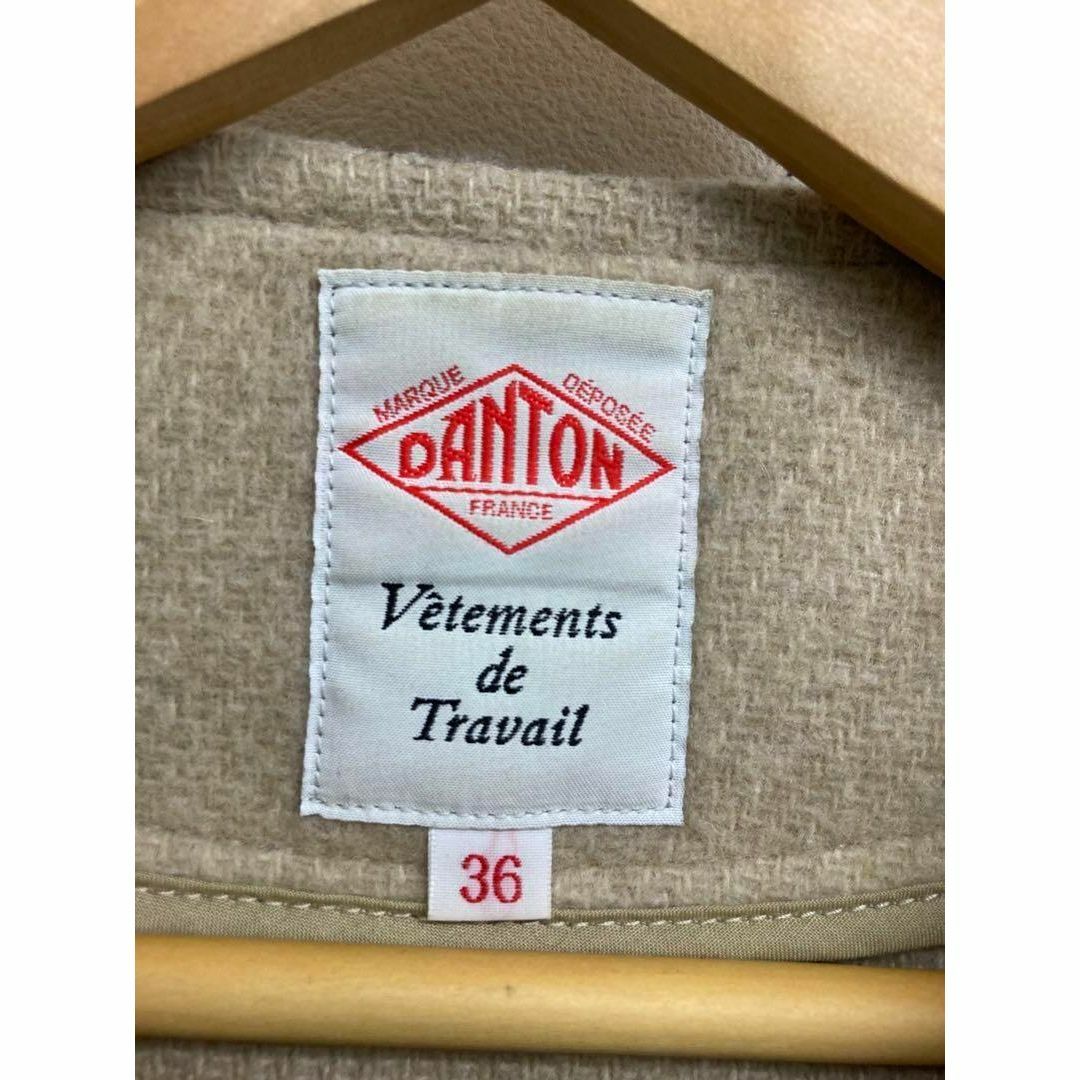 DANTON(ダントン)のDANTON WOOL MOSEER ノーカラーコート 1120 レディースのジャケット/アウター(ブルゾン)の商品写真