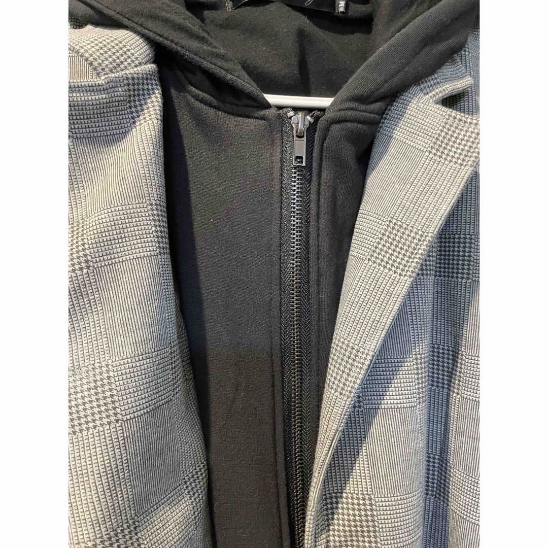 重ね着風ジャケット メンズのジャケット/アウター(テーラードジャケット)の商品写真