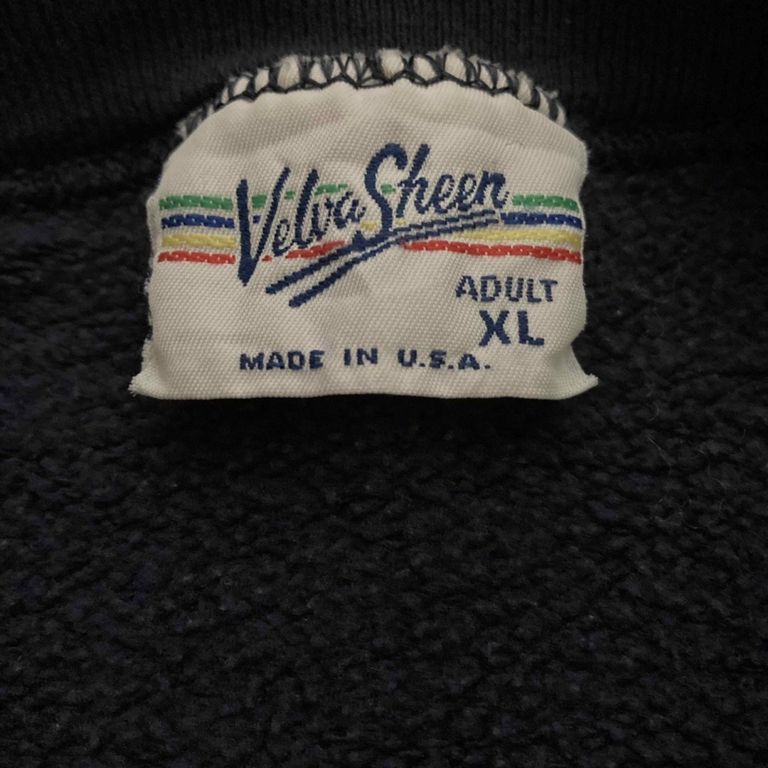 VELVA SHEEN(ベルバシーン)のUSA製 90s ベルバシーン クルーネック カレッジスウェット 裏起毛 メンズのトップス(スウェット)の商品写真