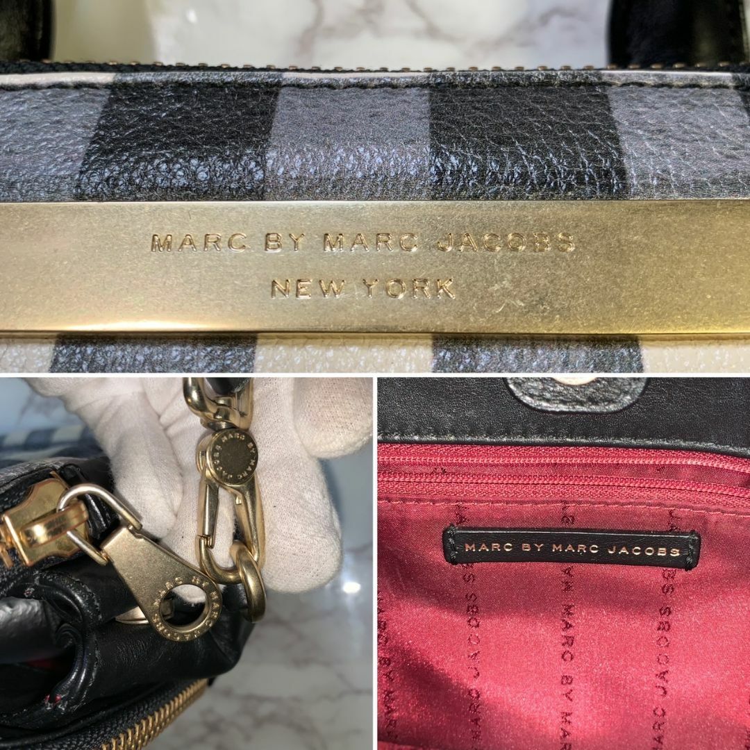 MARC BY MARC JACOBS(マークバイマークジェイコブス)のショルダーバッグ ハンドバッグ 2way チェック #B39 メンズのバッグ(ショルダーバッグ)の商品写真