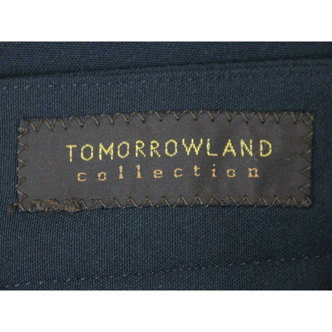 TOMORROWLAND(トゥモローランド)の【値下げ】‡TOMORROWLAND/トゥモローランド‡2022年製/ドレイピーオックステーパードクロップドパンツ/十分丈 ネイビー/紺 レディース 36【中古】春夏秋冬 902122 レディースのパンツ(その他)の商品写真