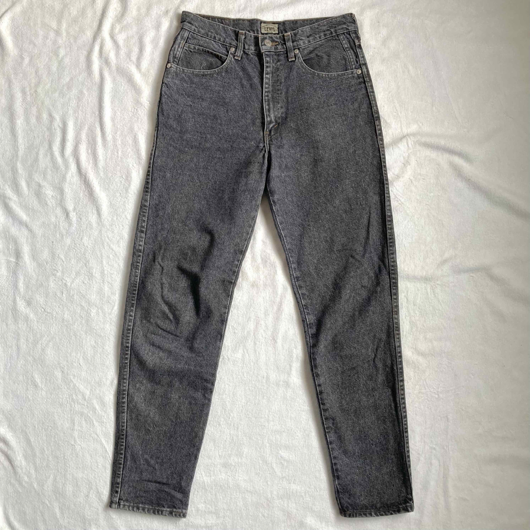 Levi80s Levi's リーバイス 635-54 先染めブラックデニム ジーンズ