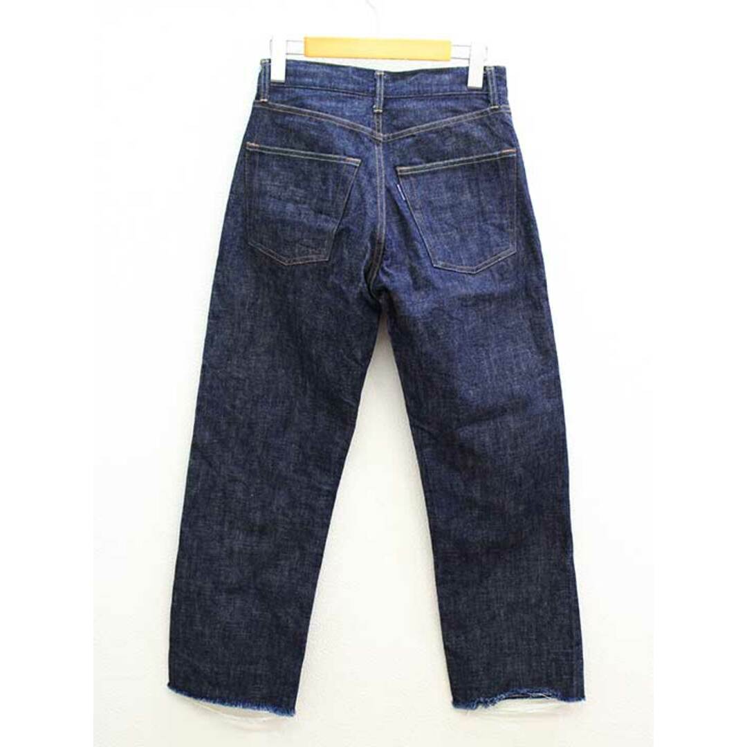 MADISONBLUE(マディソンブルー)の【値下げ】◇MADISON BLUE/マディソンブルー◇2022年製/HEM CUT OFF STRAIGHT D DENIM/ヘムカットオフストレートデニムパンツ/MB999-3006 インディゴ レディース 01【中古】春夏秋冬 509022 レディースのパンツ(その他)の商品写真