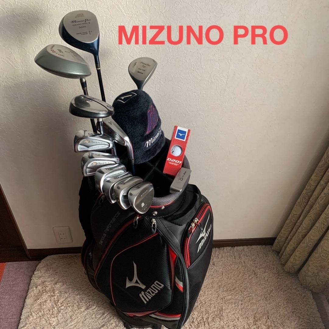 スポーツ/アウトドア信頼のMIZUNOメンズゴルフ豪華12本⛳️ドライバー2本打ち比べ❗️