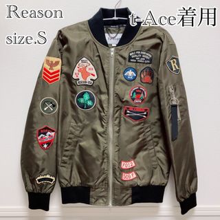 【美品】t-Ace サイン入り Reason ブルゾン(ブルゾン)