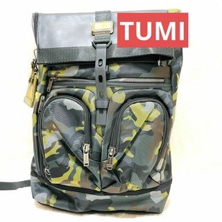 トゥミ(TUMI)の【新品未使用】UMI トゥミ リュック バックパック   迷彩 大容量 ブラック(バッグパック/リュック)