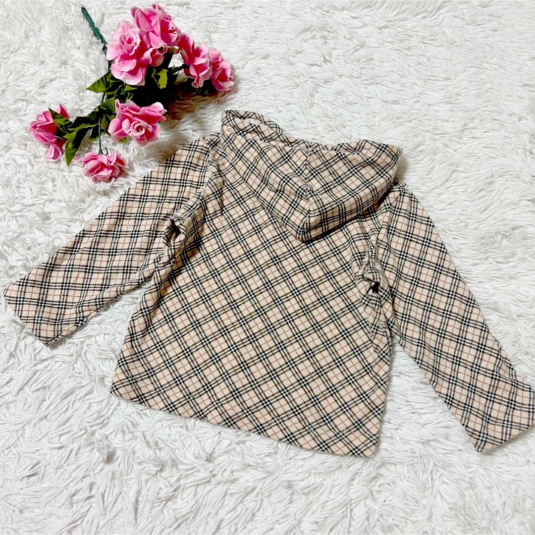 BURBERRY - 【SALE】バーバリーロンドン パーカー 90cm ノバチェック