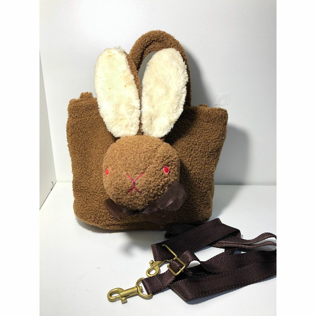 512110● WONDERFUL WORLD ウサギ バッグ トート ハンド レディースのバッグ(トートバッグ)の商品写真