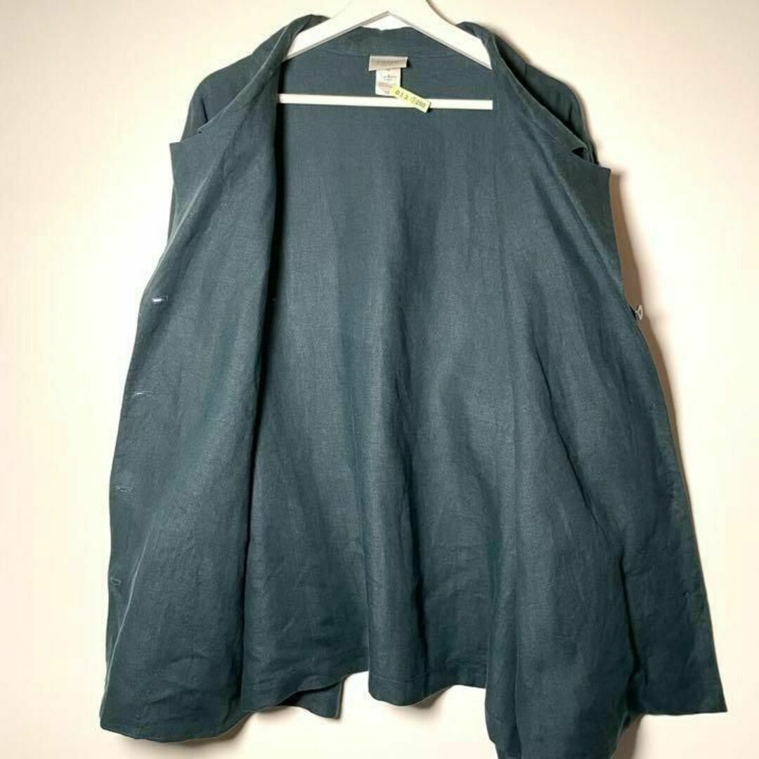 アイリーンフィッシャー】超美品！高級リネンテーラード