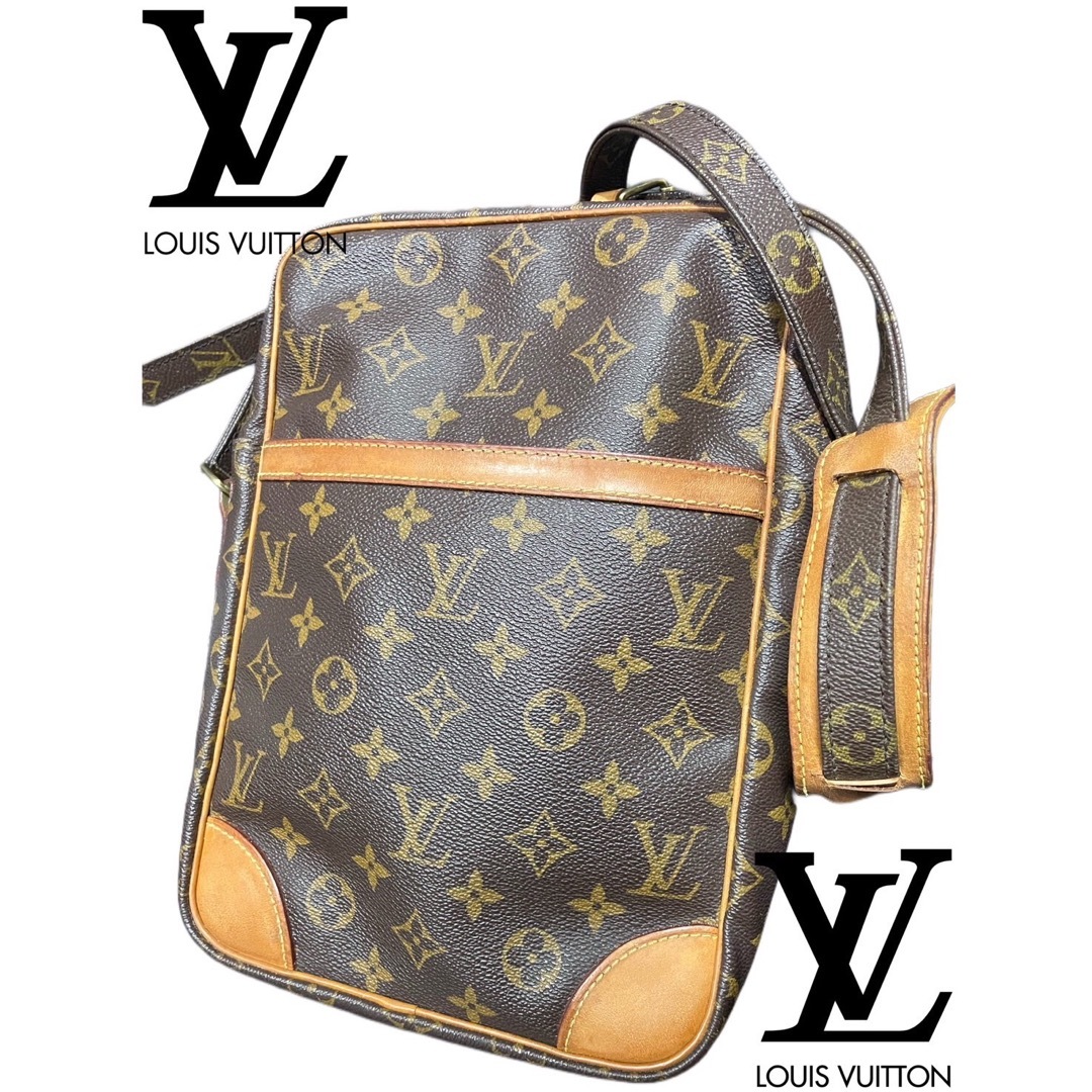 付属品LOUIS VUITTON ダヌーヴ モノグラム ショルダーバック