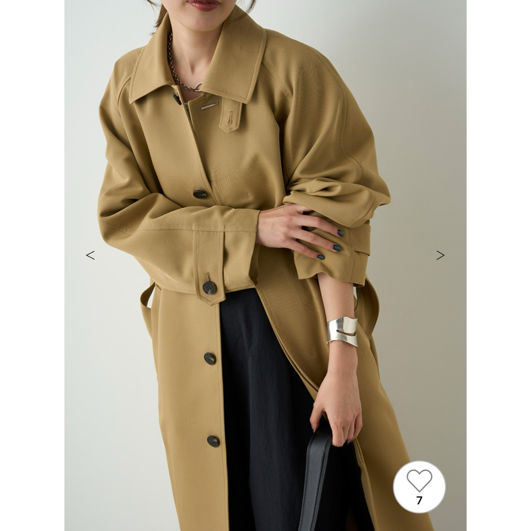 MIESROHE サステナコクーントレンチコート レディースのジャケット/アウター(トレンチコート)の商品写真