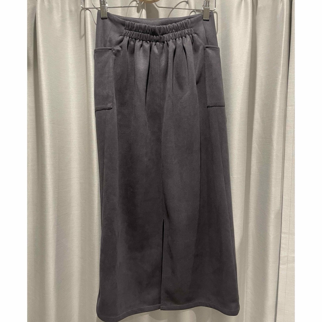 abahouse mavie(アバハウスマヴィ)のアバハウス✨フィイクスエードロングスカート レディースのスカート(ロングスカート)の商品写真