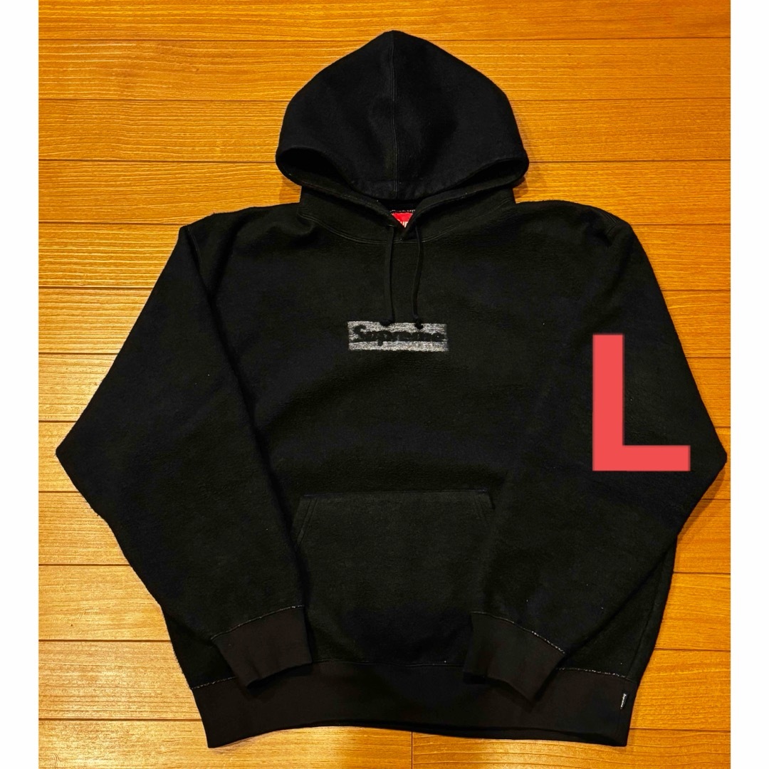 Supreme(シュプリーム)のSupreme Inside Out Box Logo Hooded 黒 L メンズのトップス(パーカー)の商品写真