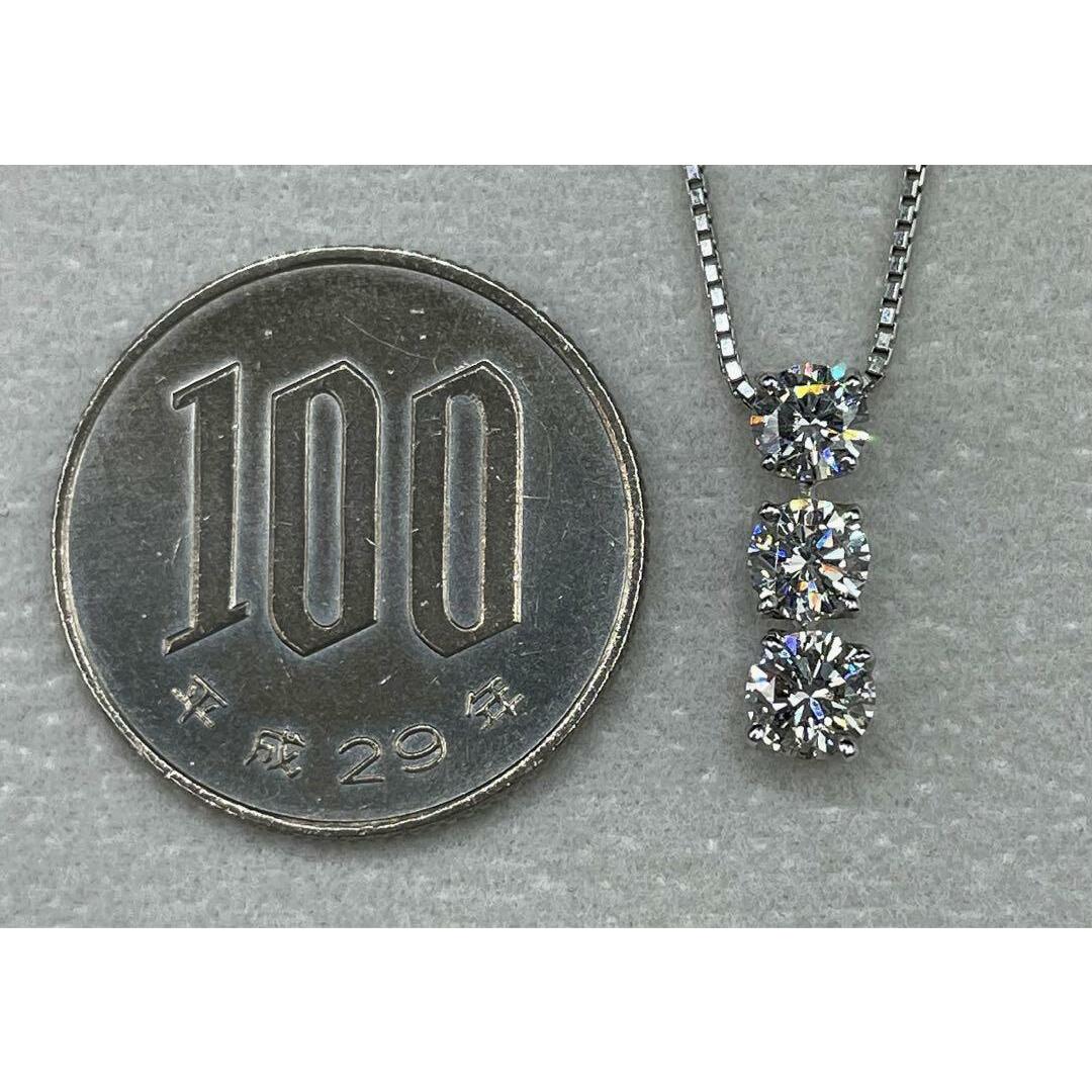 JK247★高級 ダイヤモンド1.01ct プラチナ ネックレス