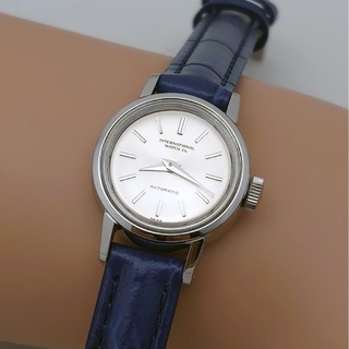 インターナショナルウォッチカンパニー(IWC)のOH済 1969年製 IWC レディース ペラトン式自動巻きcal.442極上品(腕時計)