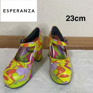 エスペランサ(ESPERANZA)の水原希子&エスペランサ　コラボ　フラワーファンタジー 23cm(ハイヒール/パンプス)