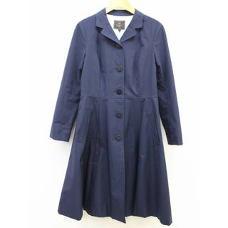 トッカ(TOCCA)の【秋物 新入荷】♪TOCCA/トッカ♪SULEYMANIYE/スレイマニエトレンチコート/アウター/長袖 ネイビー/紺 レディース 0【中古】春秋 211132(その他)