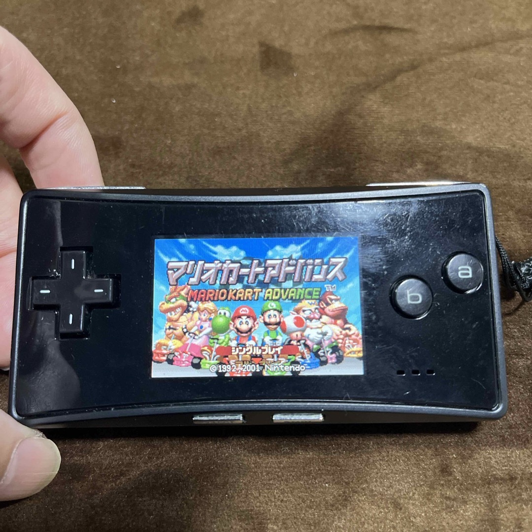 ゲームボーイアドバンス(ゲームボーイアドバンス)のNintendo GAME BOY micro  生産終了 エンタメ/ホビーのゲームソフト/ゲーム機本体(携帯用ゲーム機本体)の商品写真