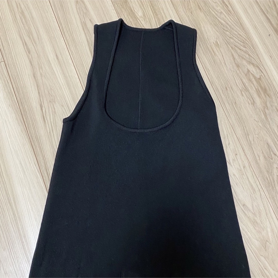 yo BIOTOP Long knit dress サイズ 1 ブラック yo BIOTOP Long knit dress サイズ 1 ブラック