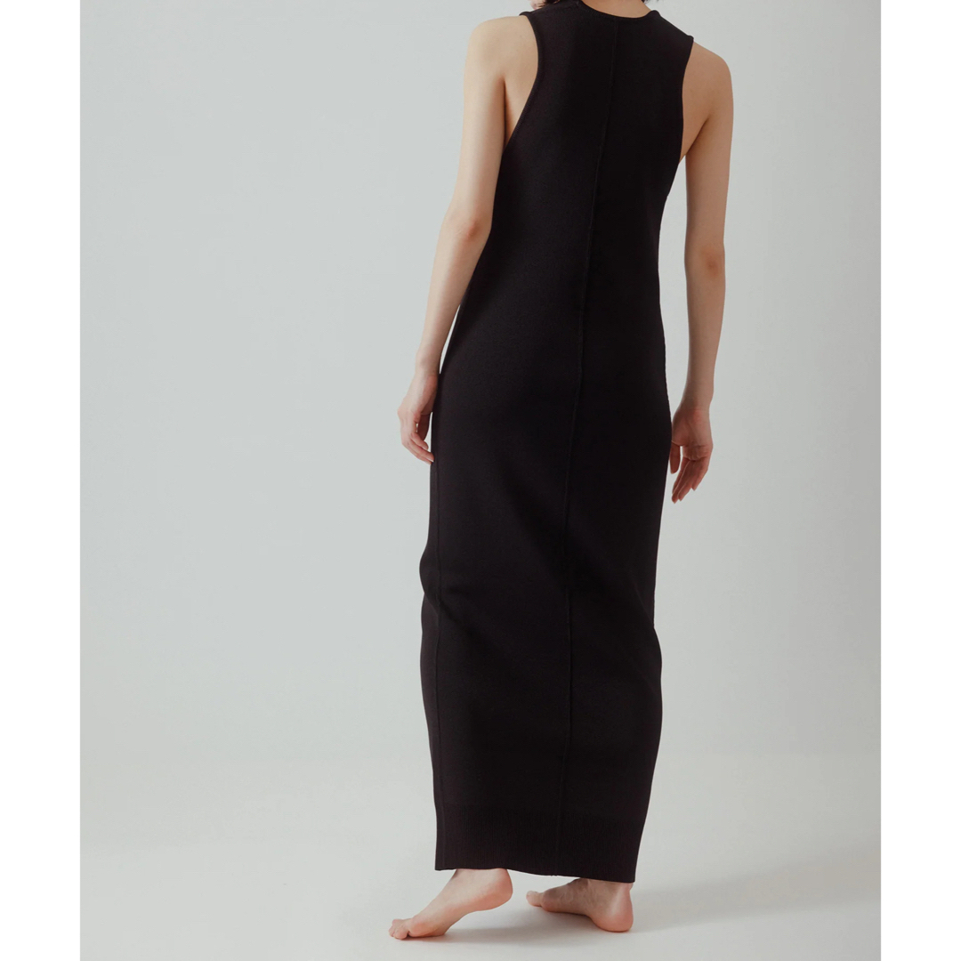 yo BIOTOP Long knit dress サイズ 1 ブラック yo BIOTOP Long knit dress サイズ 1 ブラック
