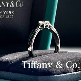 ティファニー(Tiffany & Co.)の【極美品⭐︎付属品完備】ティファニー　 ダイヤ　リング　ハーモニー　pt950(イヤリング)