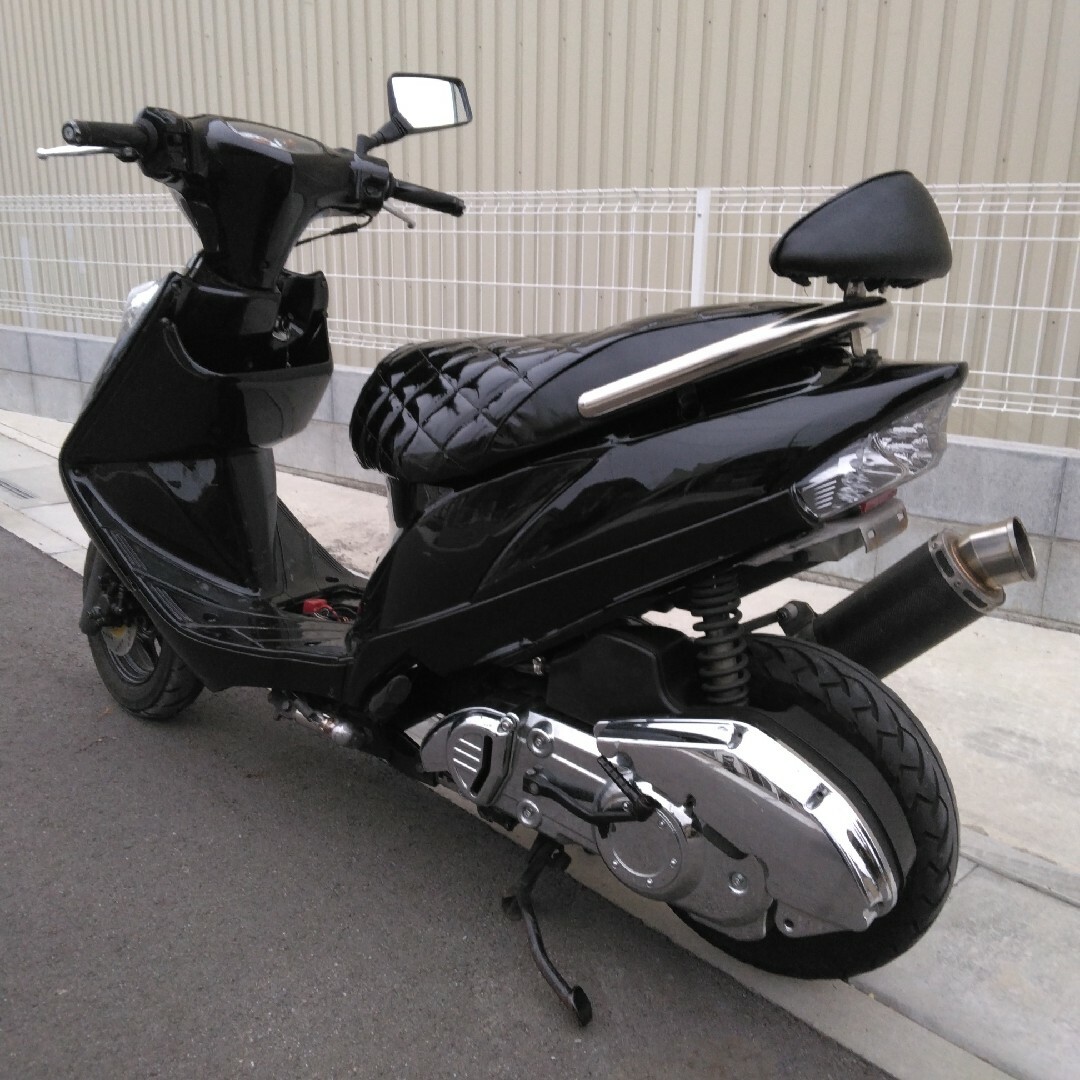 スズキ(スズキ)のスズキ アドレスV125G K7規制前 新品ボアアップ161cc お値引き可！ 自動車/バイクのバイク(車体)の商品写真