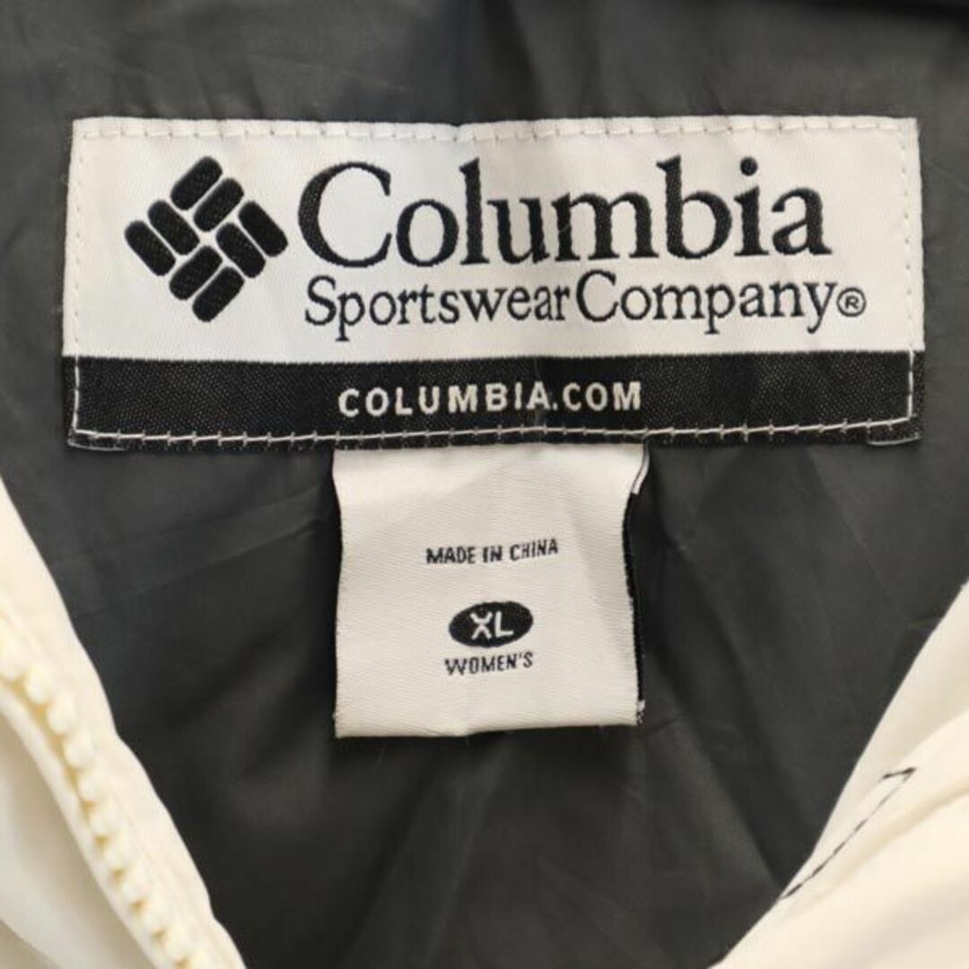 Columbia(コロンビア)のコロンビア アウトドア ダウンジャケット XL 白 Columbia レディース 古着 【231201】 レディースのジャケット/アウター(ダウンジャケット)の商品写真