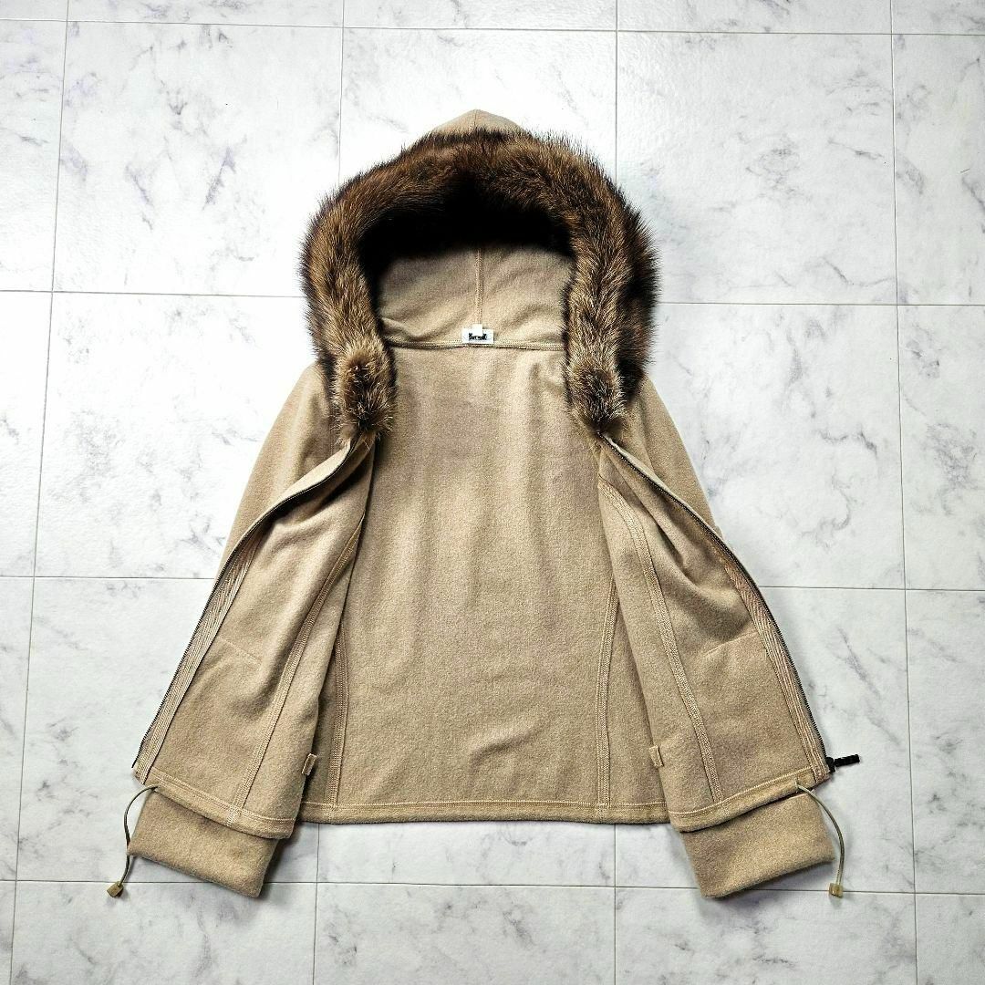 FOXEY - 【美品】フォクシー カシミヤ フィッシャー パーカー FOXEY - 【美品】フォクシー カシミヤ フィッシャー パーカー